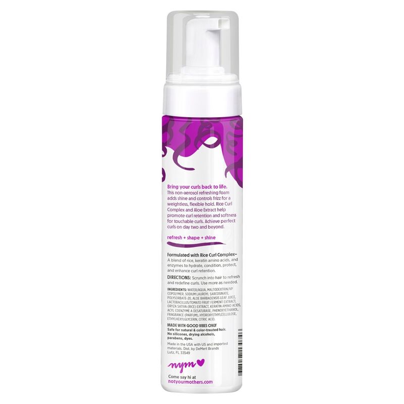 Not Your Mother's Refreshing Curl Talk Foam, 8 fl oz