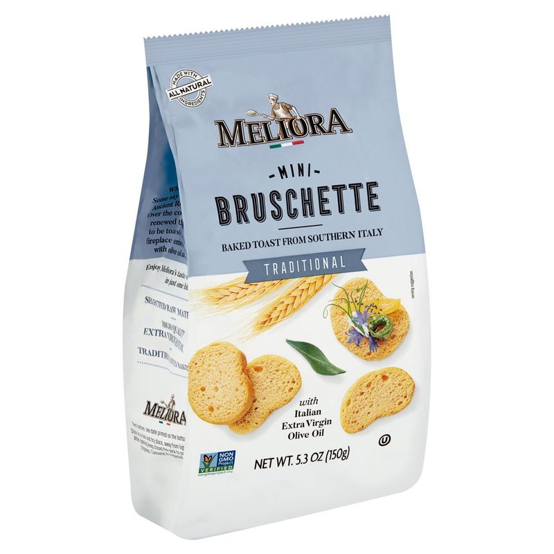Meliora Traditional Mini Bruschette, 5.3 oz