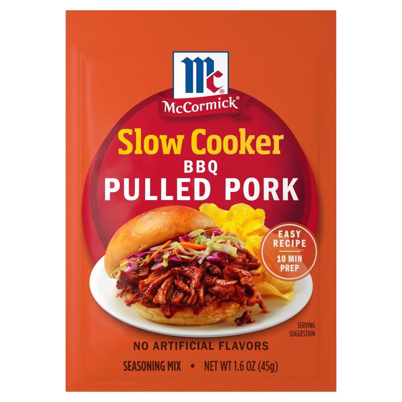 McCormick Slow Cooker BBQ Pulled Pork Seasoning Mix, 1.6 oz