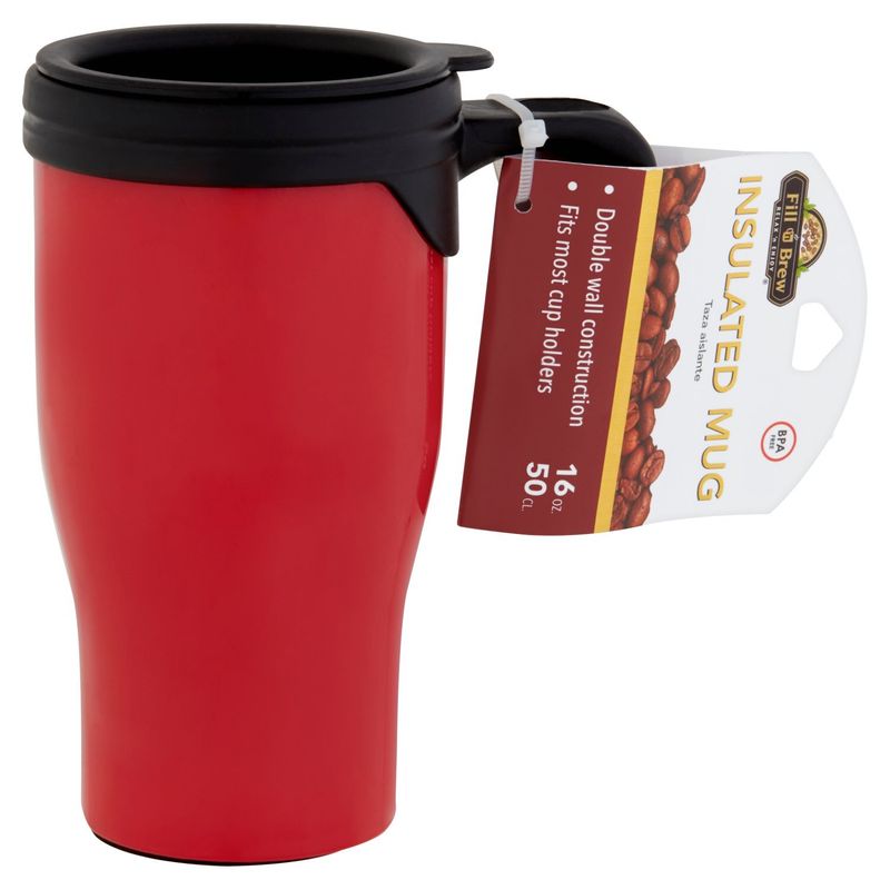 Fill 'n Brew 16 oz Insulated Mug