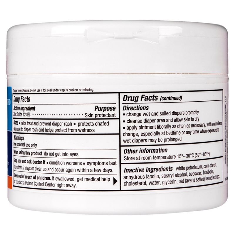 Triple Paste Zinc Oxide Medicated Diaper Rash Ointment, 8 oz
