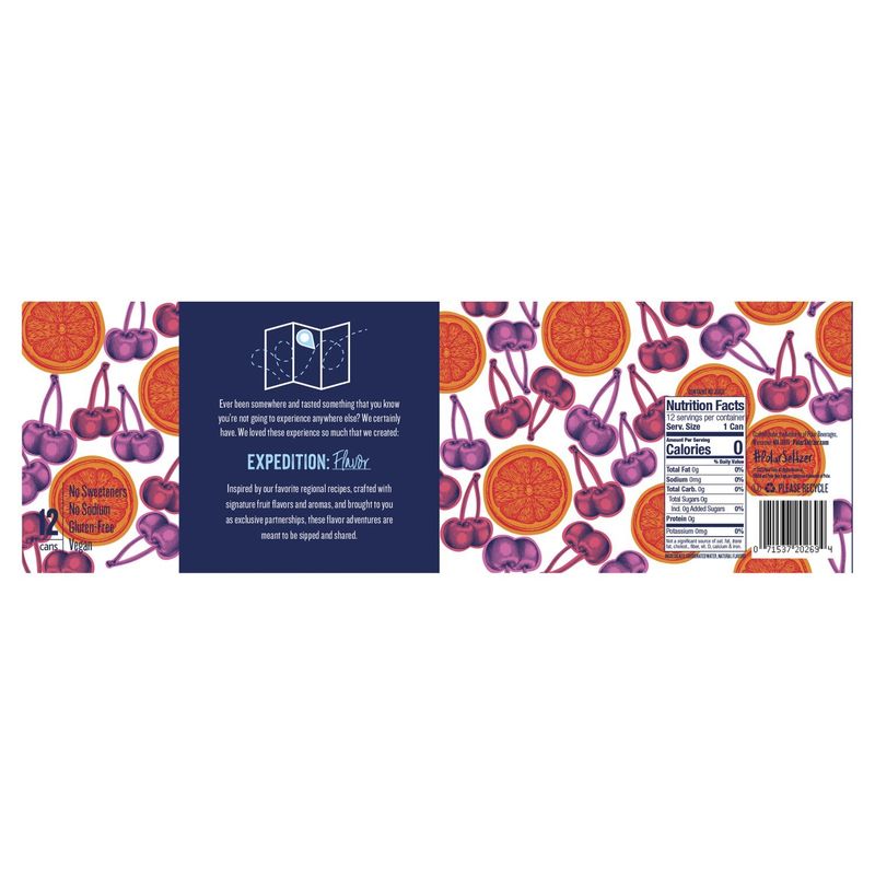 Polar Exclusive Blood Orange Punch Seltzer, 12 fl oz, 12 count