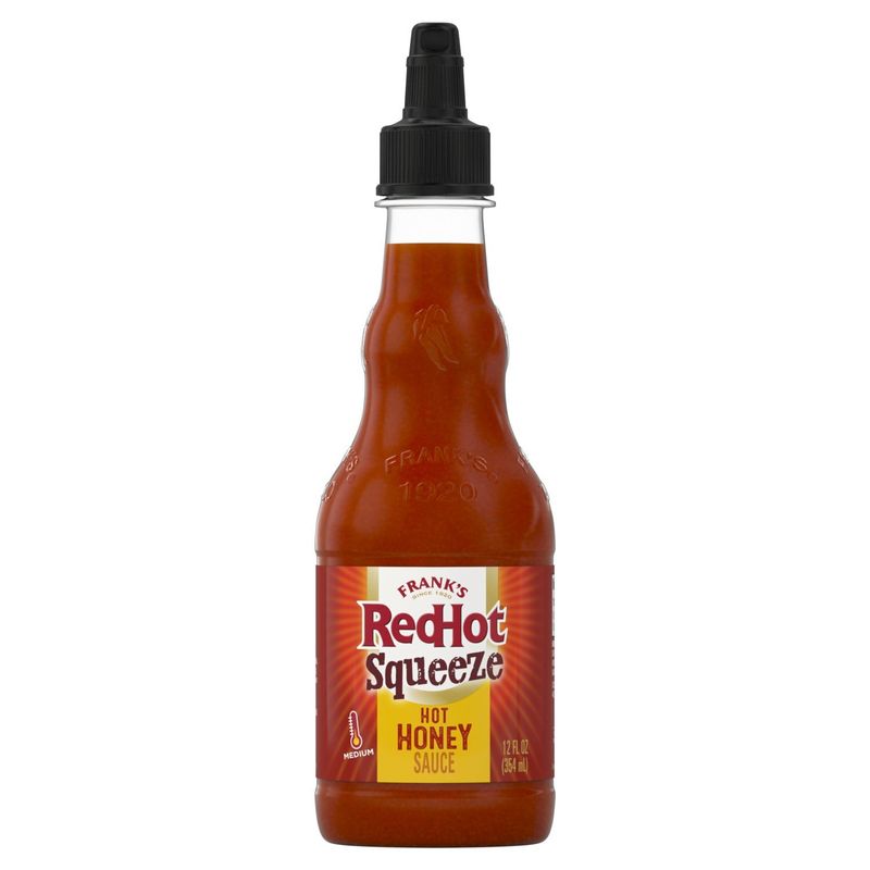 Frank's Redhot Squeeze Hot Honey Sauce, 12 fl oz