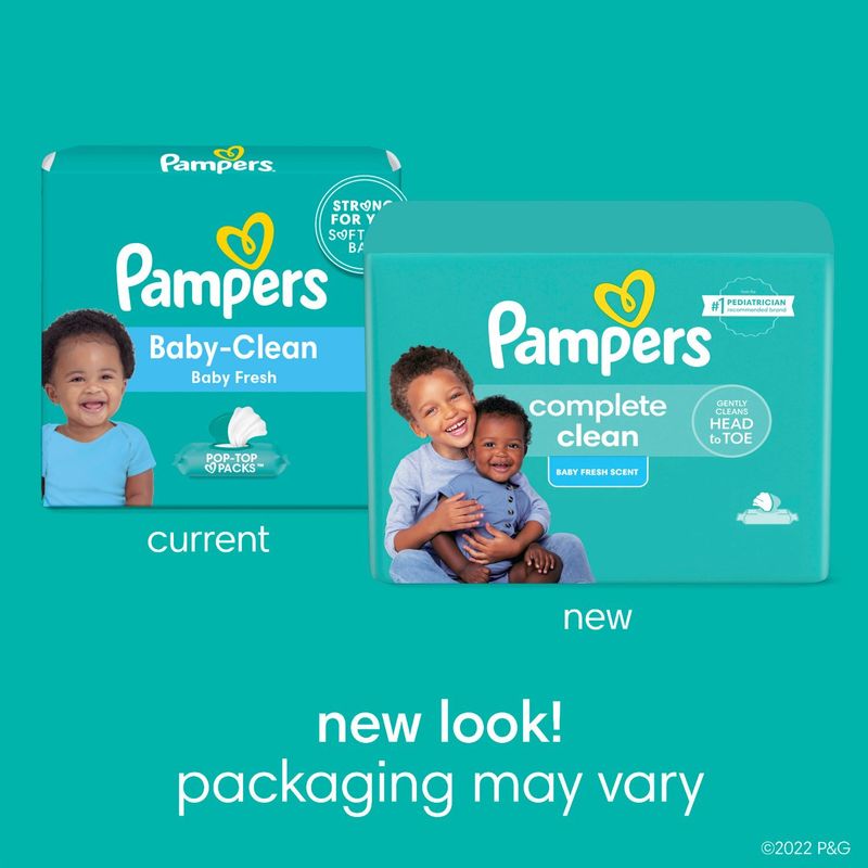 Pampers Complete Clean Wipes, 432 count