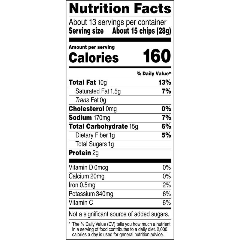 Lay's Potato Chips Cheddar &amp; Sour Cream Flavored 12 1/2 Oz