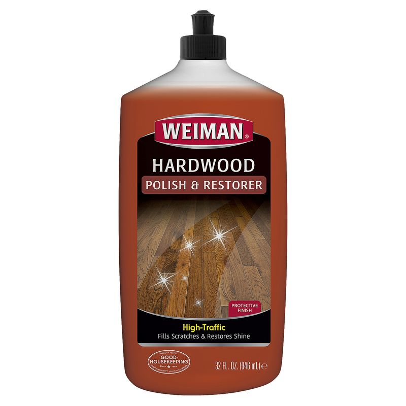 Weiman High Traffic Hardwood Polish &amp; Restorer, 32 fl oz