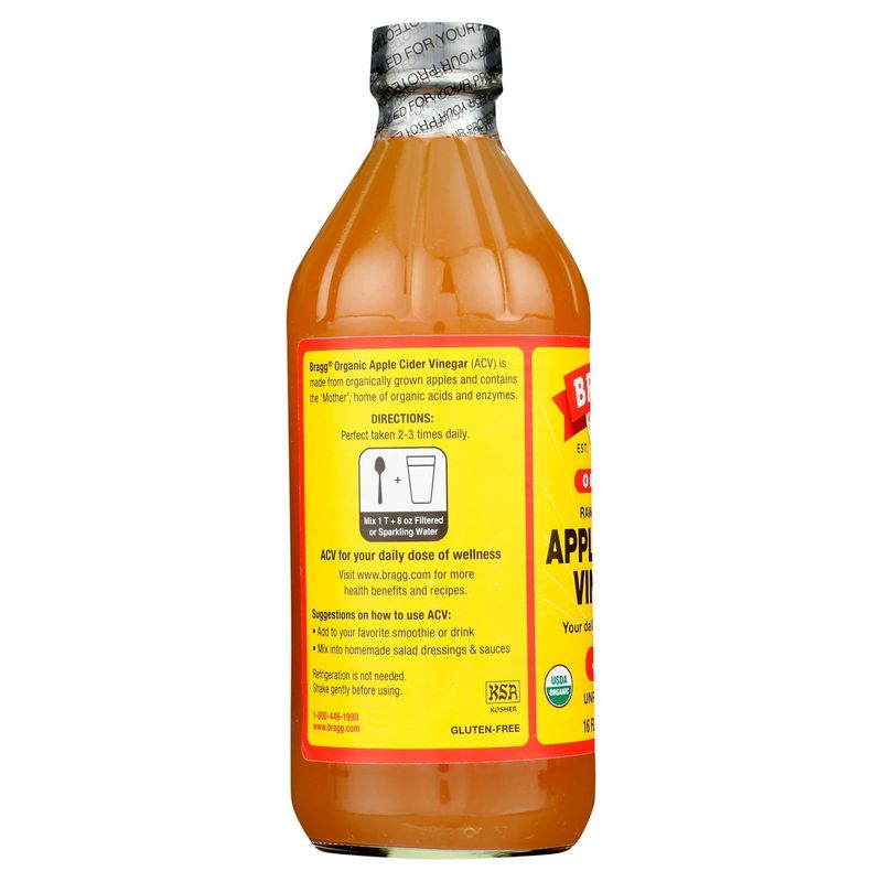 Bragg Organic Apple Cider Vinegar, 16 fl oz