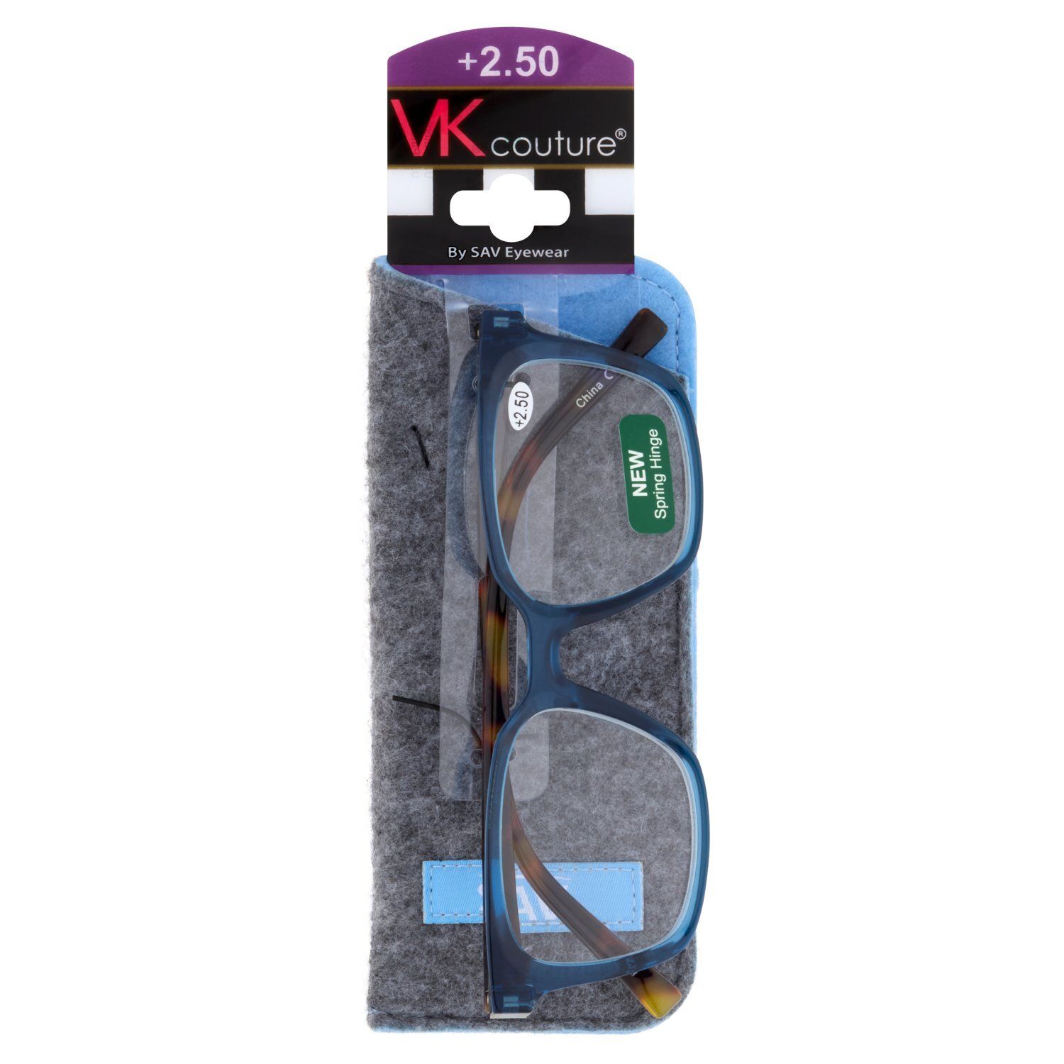 SAV Eyewear VK Couture +2.50 Spring Hinge Eyewear