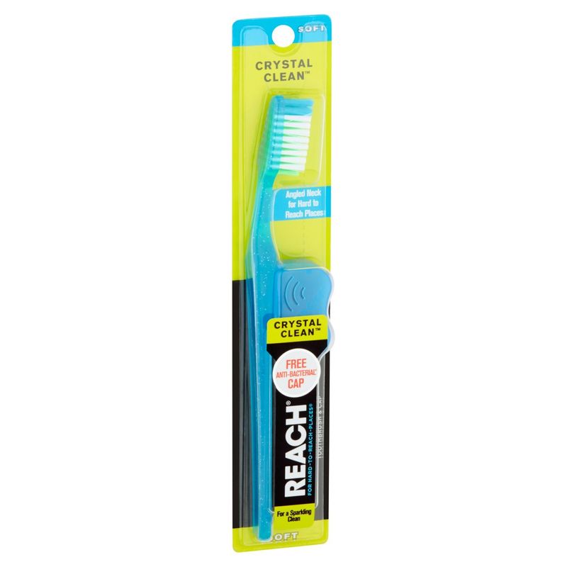 Reach Crystal Clean Soft Toothbrush &amp; Cap