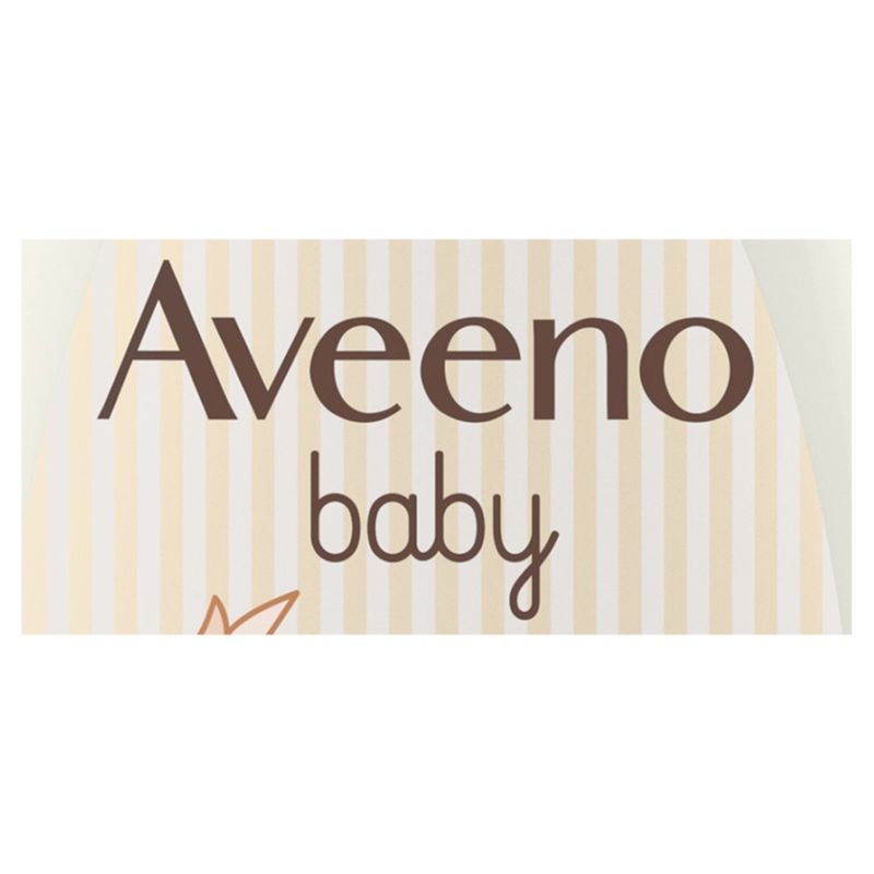 Aveeno Baby Daily Moisture with Coconut Oil &amp; Shea Butter with Prebiotic Oat Cream, 12 fl oz