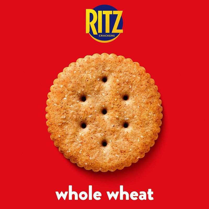 Nabisco Ritz Baked with Whole Wheat Crackers, 12.9 oz