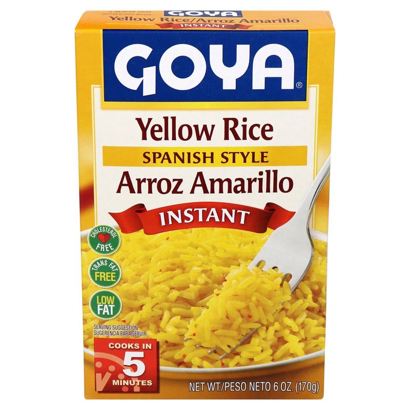 Goya Instant Spanish Style Yellow Rice, 6 oz