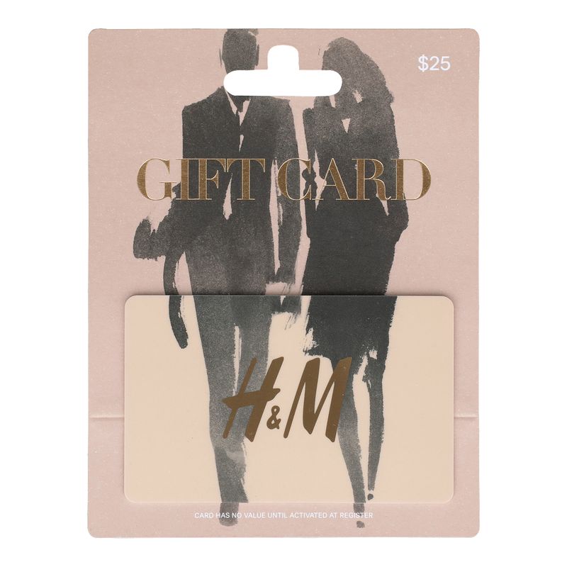 H &amp; M $25 Gift Card        , 1 each