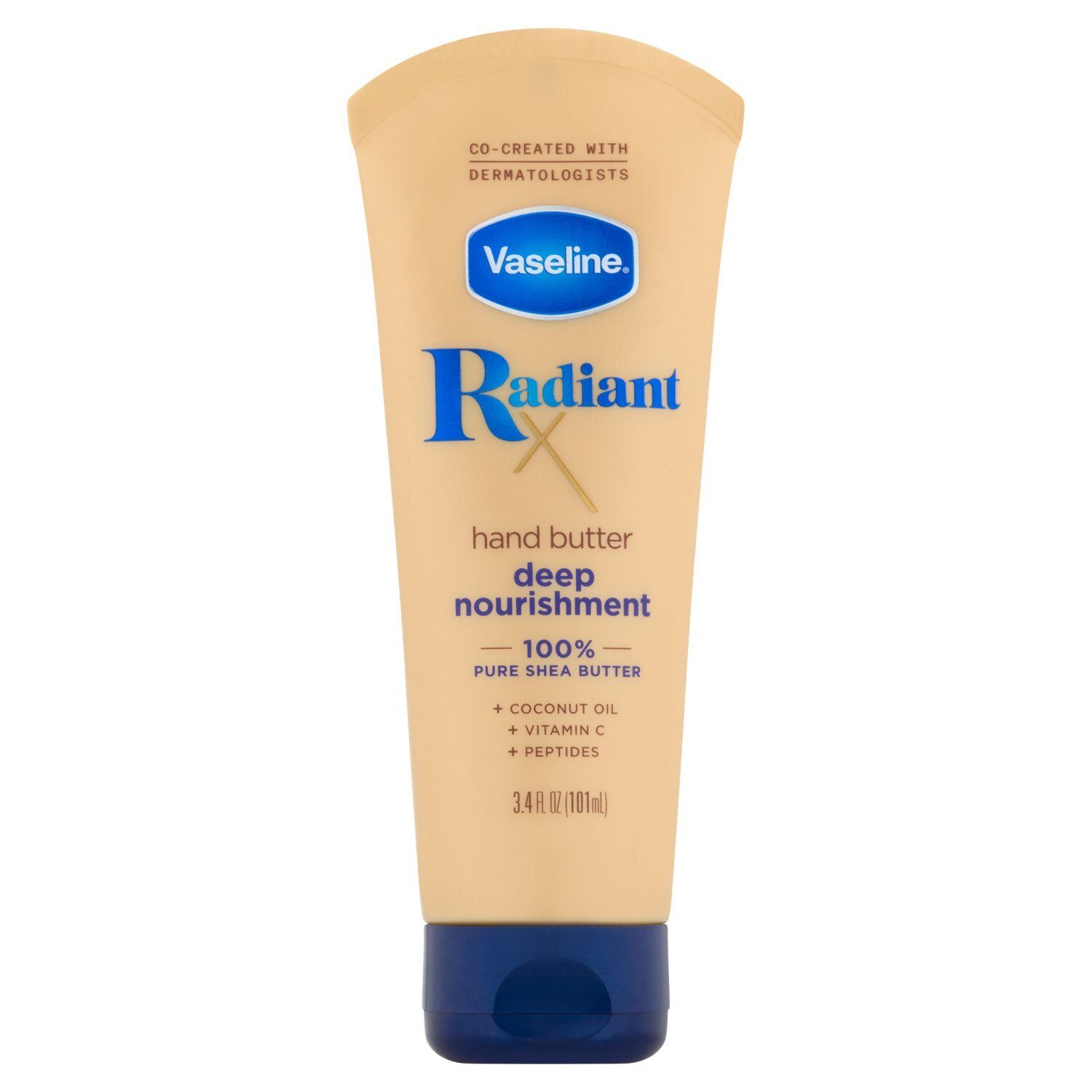 Vaseline Radiant X Deep Nourishment Hand Butter, 3.4 fl oz