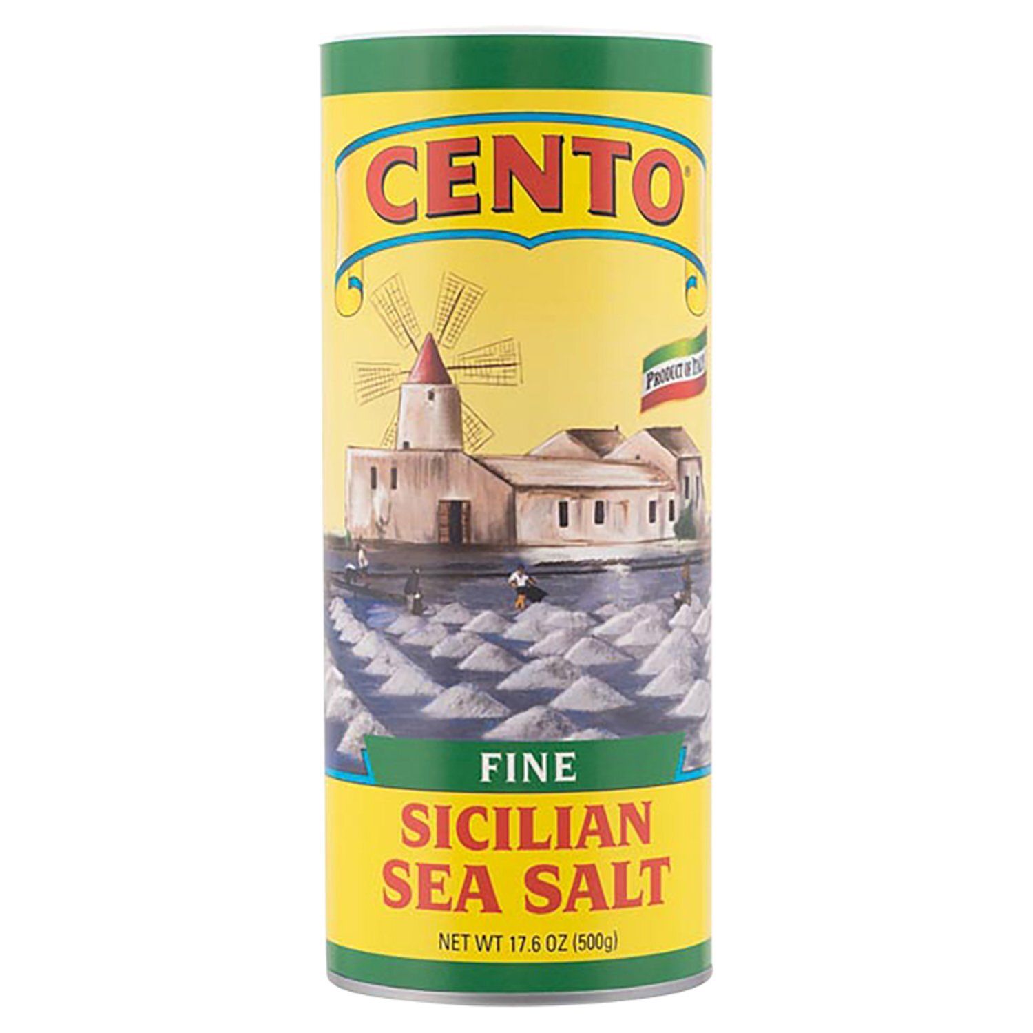 Cento Fine Sicilian Sea Salt, 17.6 oz