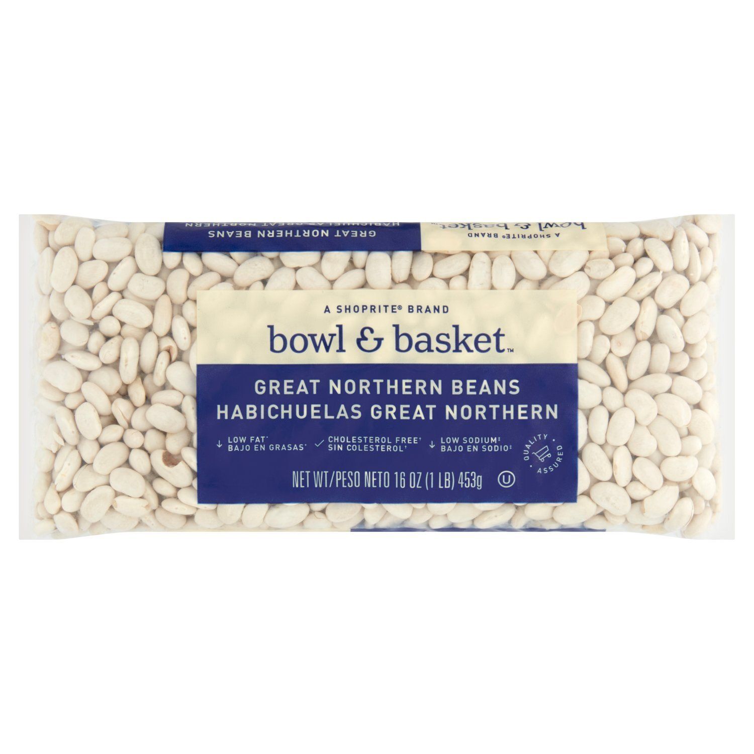 Bowl &amp; Basket Great Northern Beans, Habichuelas Great Northern, 16 oz