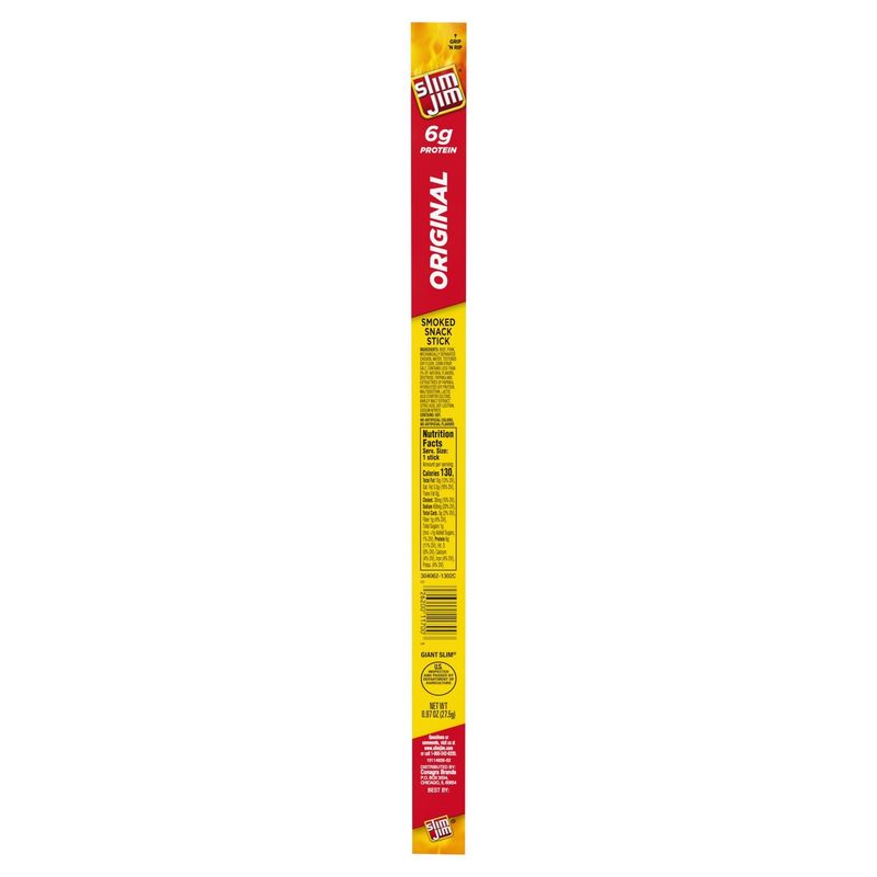 Slim Jim Original Smoked Snack Stick, 0.97 oz