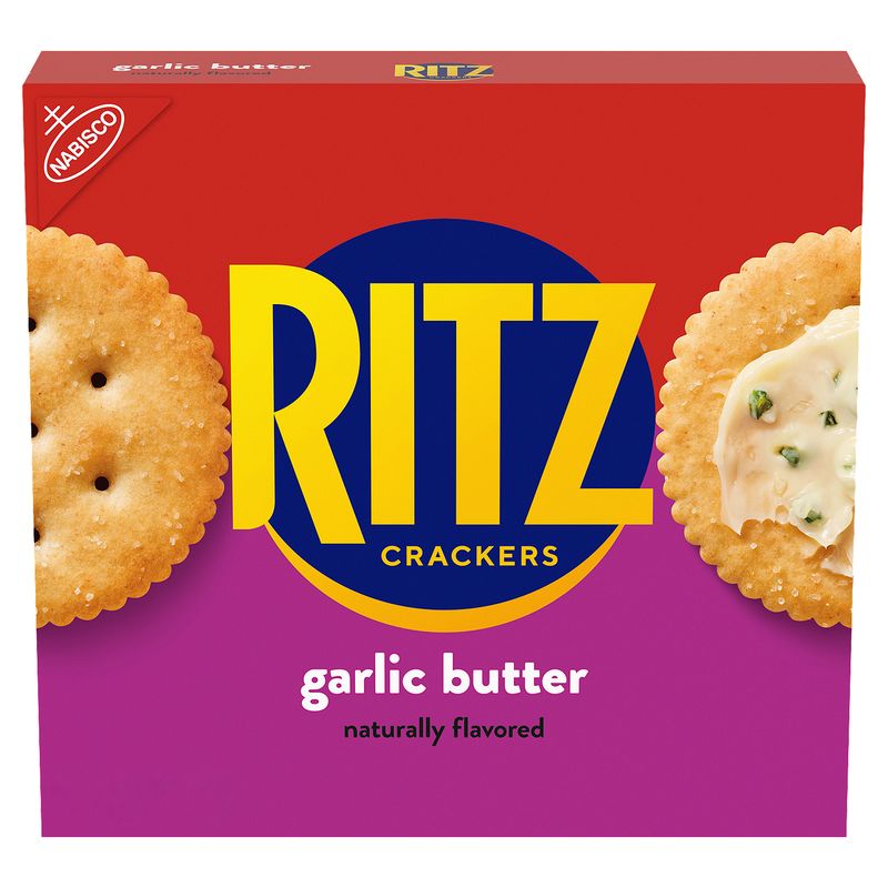 Nabisco Ritz Garlic Butter Crackers, 13.7 oz