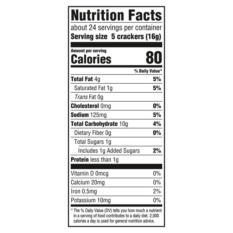Nabisco Ritz Garlic Butter Crackers, 13.7 oz