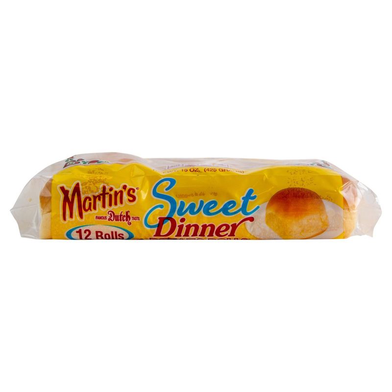 Martin's Sweet Dinner Potato Rolls, 12 count, 15 oz