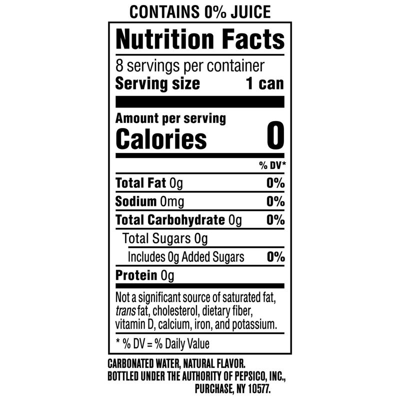 Bubly Sparkling Water Mango 12 Fl Oz, 8 Count