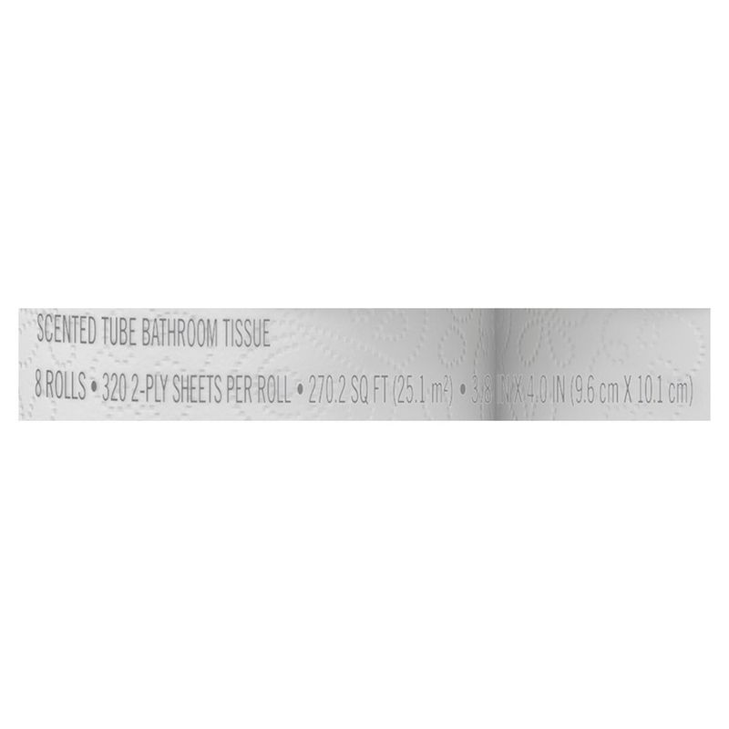 Angel Soft Fresh Linen Scented Tube Bathroom Tissue, 320 2-ply sheets per roll, 8 count