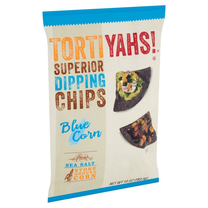 Tortiyahs! Blue Corn Superior Dipping Chips, 10 oz