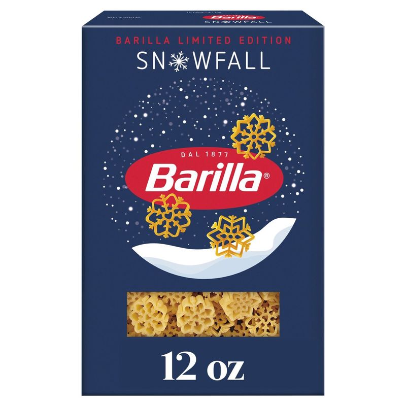 Barilla Snowfall Pasta Limited Edition, 12 oz