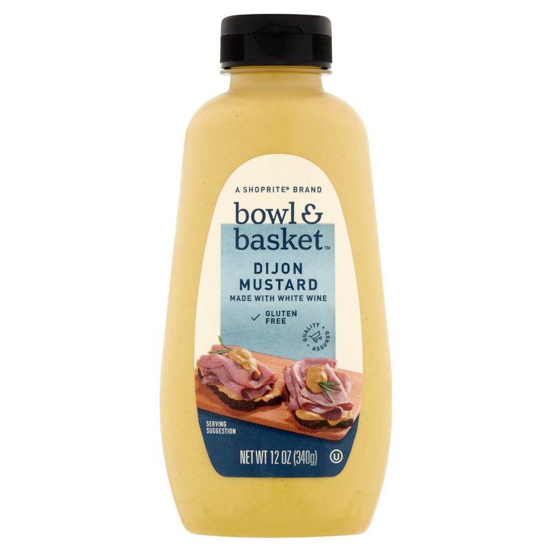 Bowl &amp; Basket Dijon Mustard, 12 oz