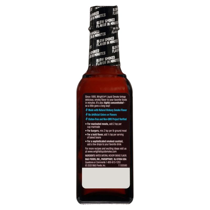 Wright's Liquid Smoke Hickory Concentrated Seasoning, 3.5 fl oz