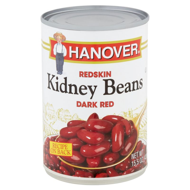 Hanover Redskin Dark Red Kidney Beans, 15.5 oz
