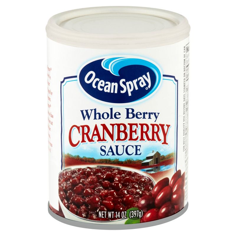 Ocean Spray Whole Berry Cranberry Sauce, 14 oz