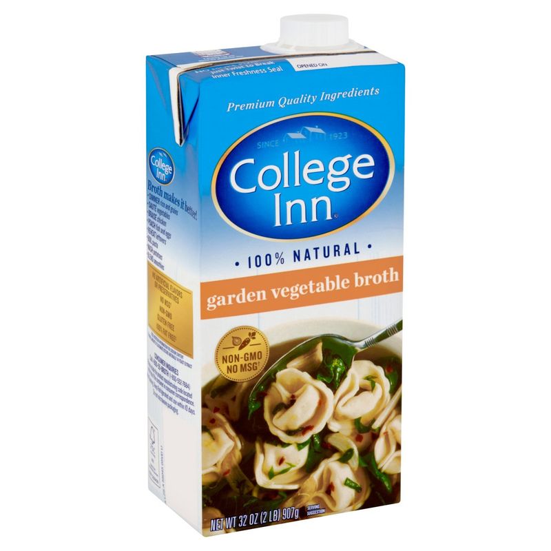 College Inn 100% Natural Garden Vegetable Broth, 32 oz