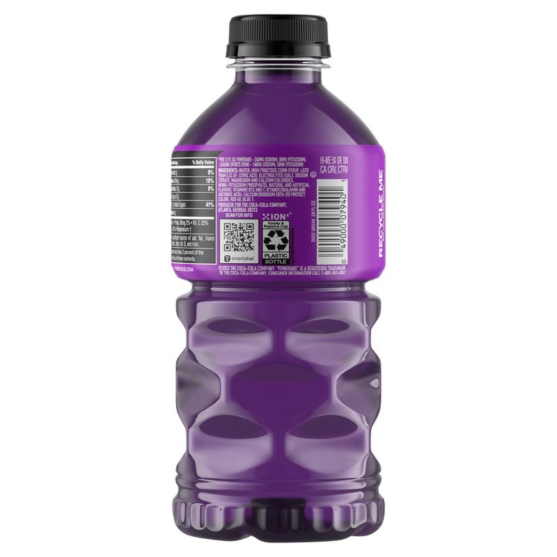 Powerade Grape Sports Drink, 28 fl oz