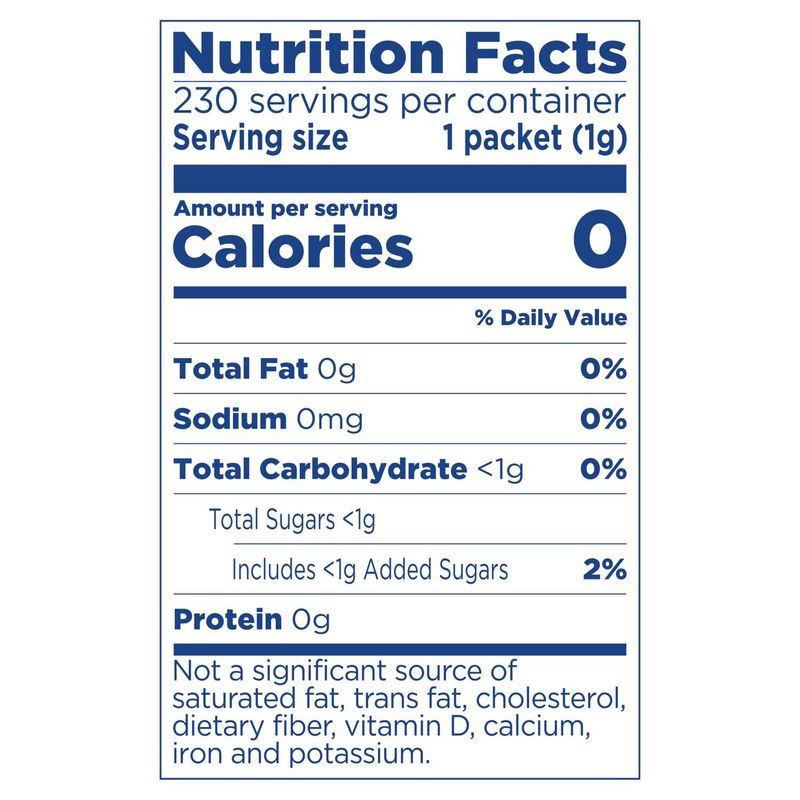 Equal Original Zero Calorie Sweetener, 230 count, 8.1 oz