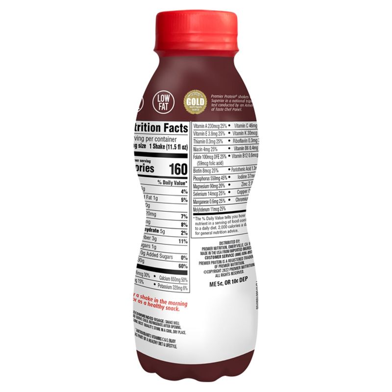 Premier Protein Chocolate High Protein Shake, 11.5 fl oz