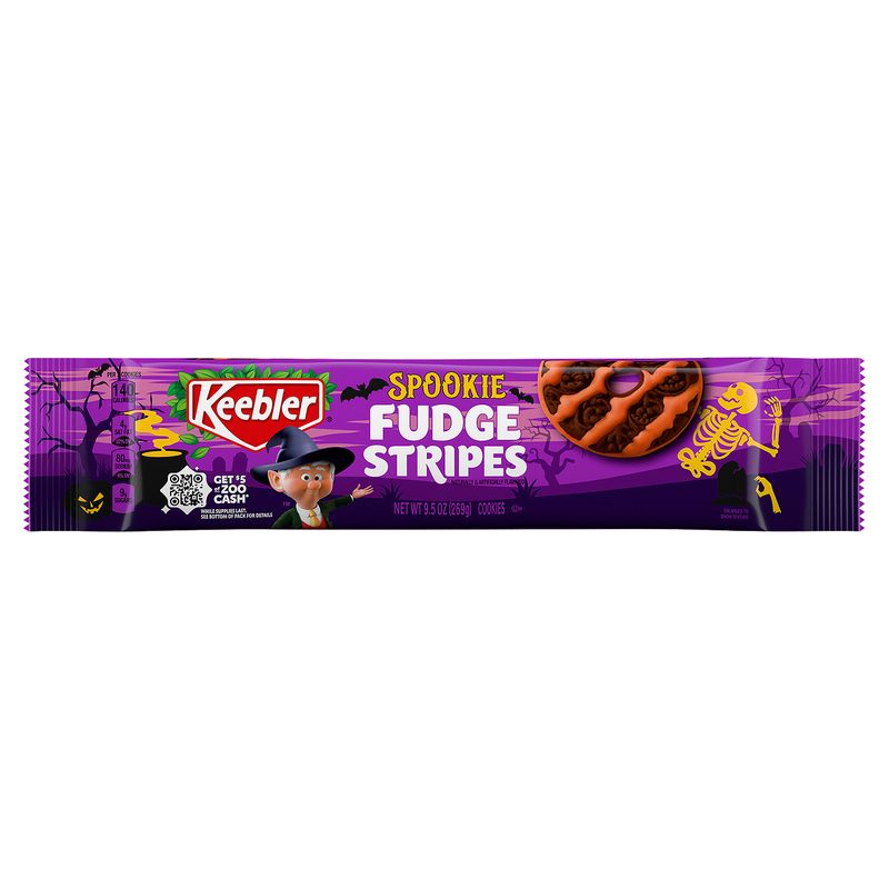 Keebler Spookie Fudge Stripes Cookies, 9.5 oz