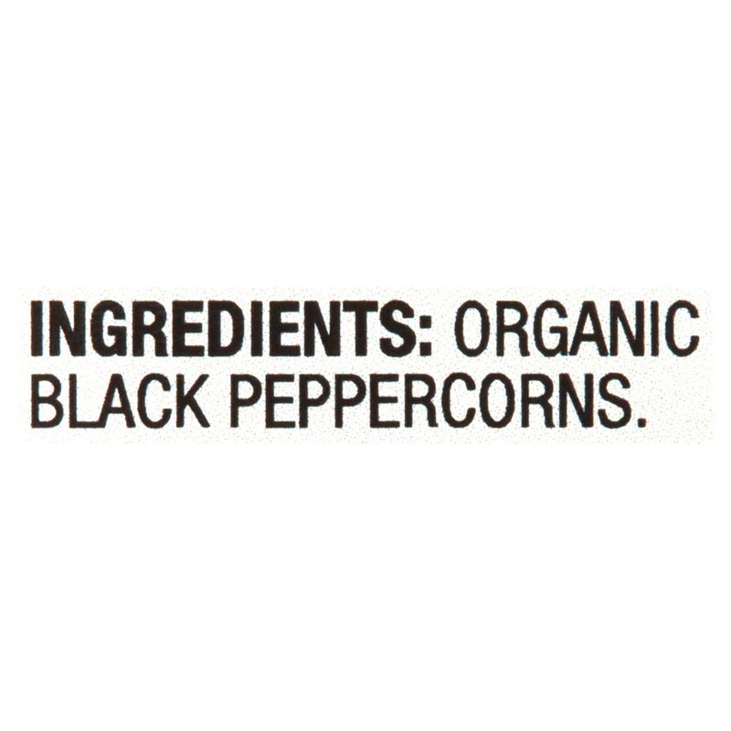Wholesome Pantry Organic Whole Black Peppercorns, 2.26 oz