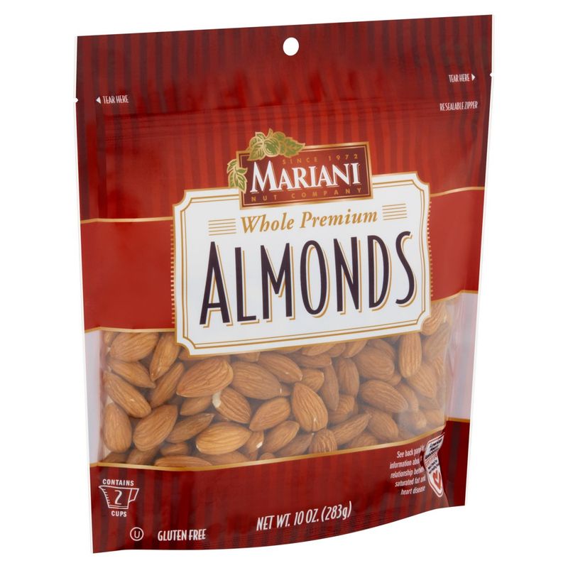 Mariani Whole Premium Almonds, 10 oz