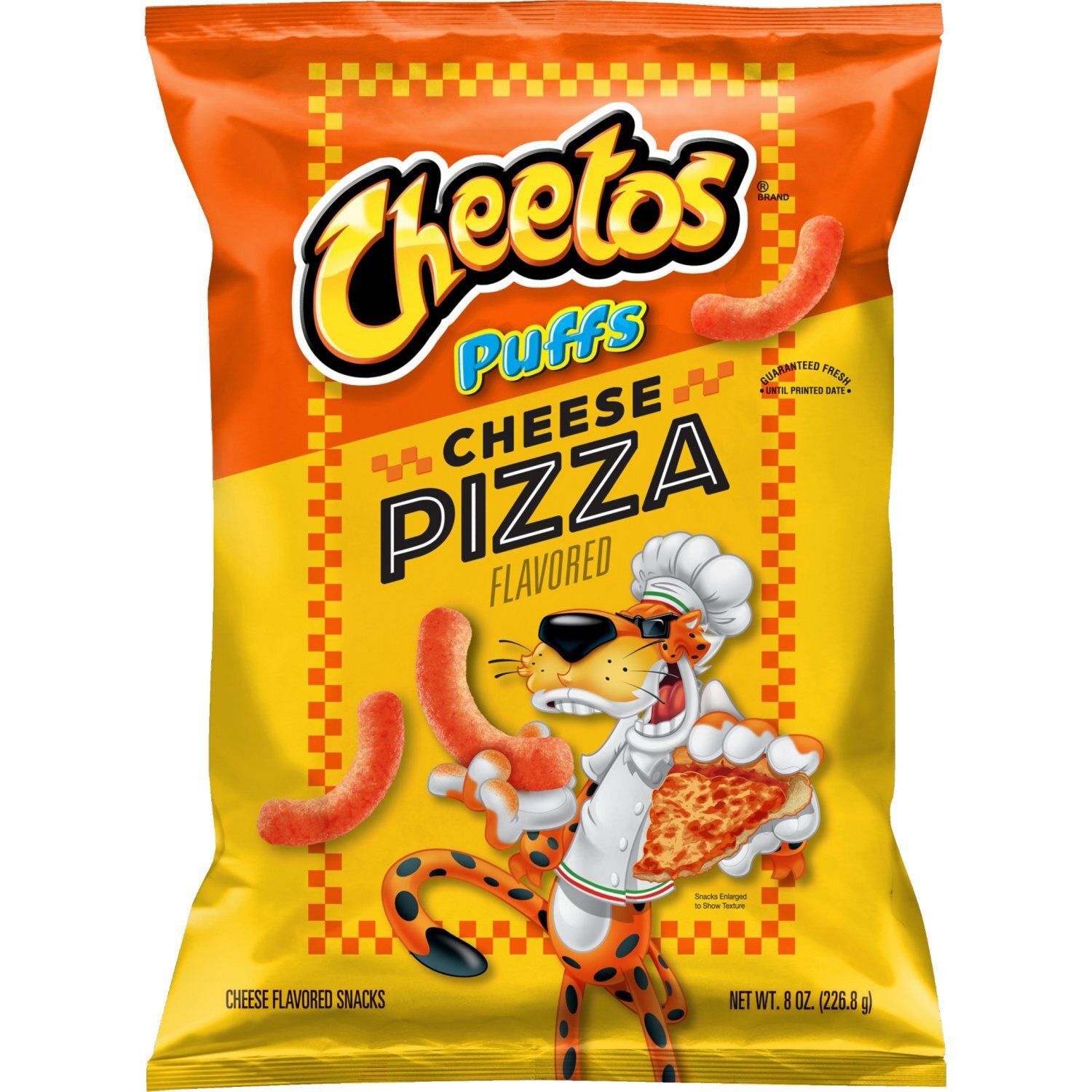 Cheetos Puffs Cheese Flavored Snacks Cheese Pizza 8 Oz