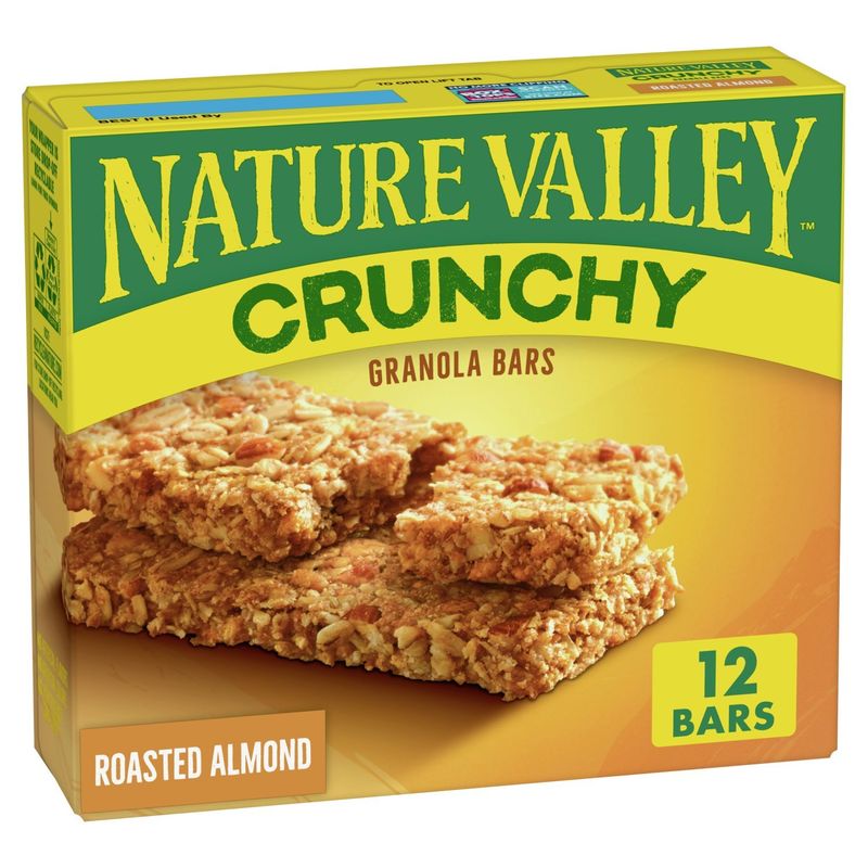 Nature Valley Crunchy Roasted Almond Granola Bars, 1.49 oz, 6 count