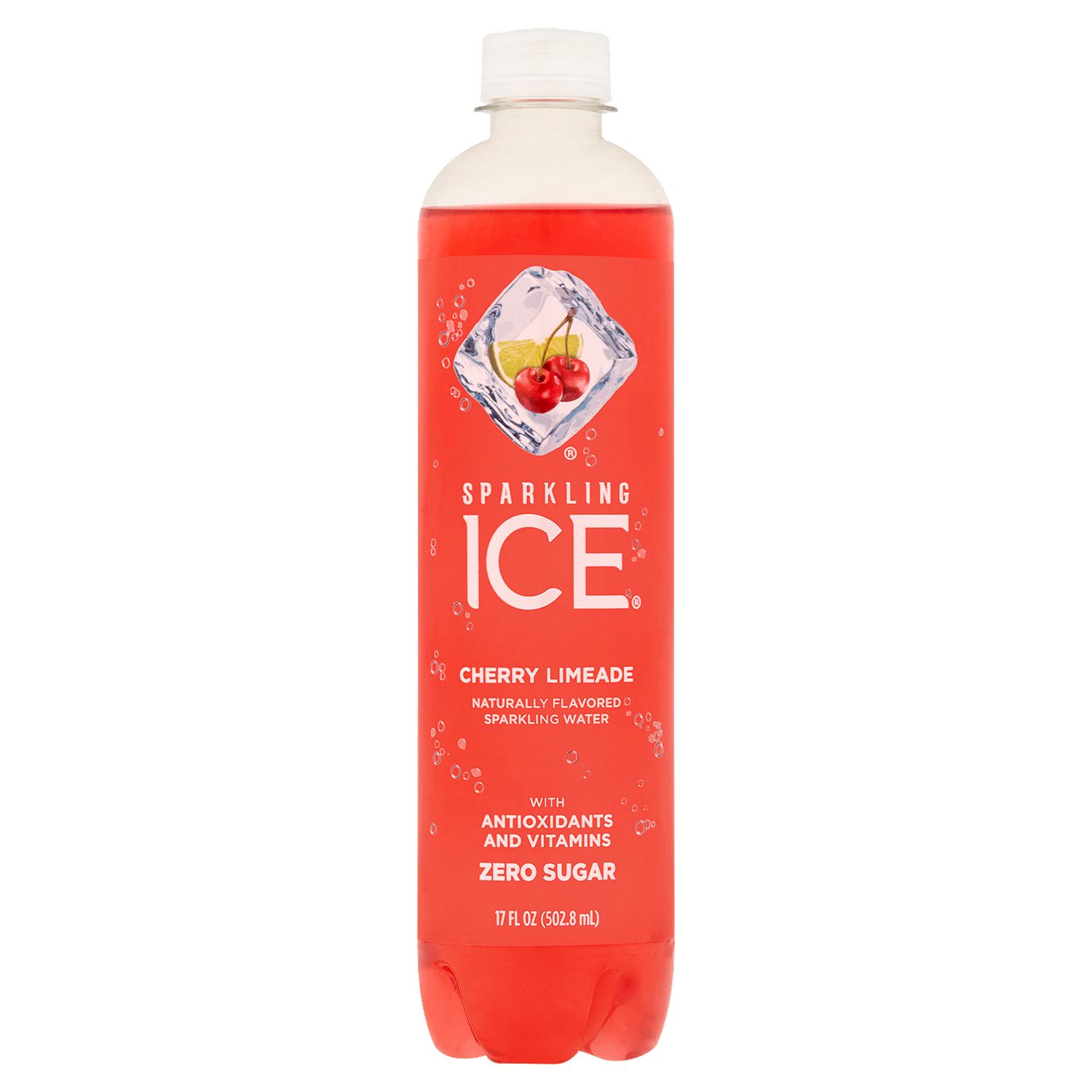 Sparkling Ice Cherry Limeade Sparkling Water, 17 fl oz