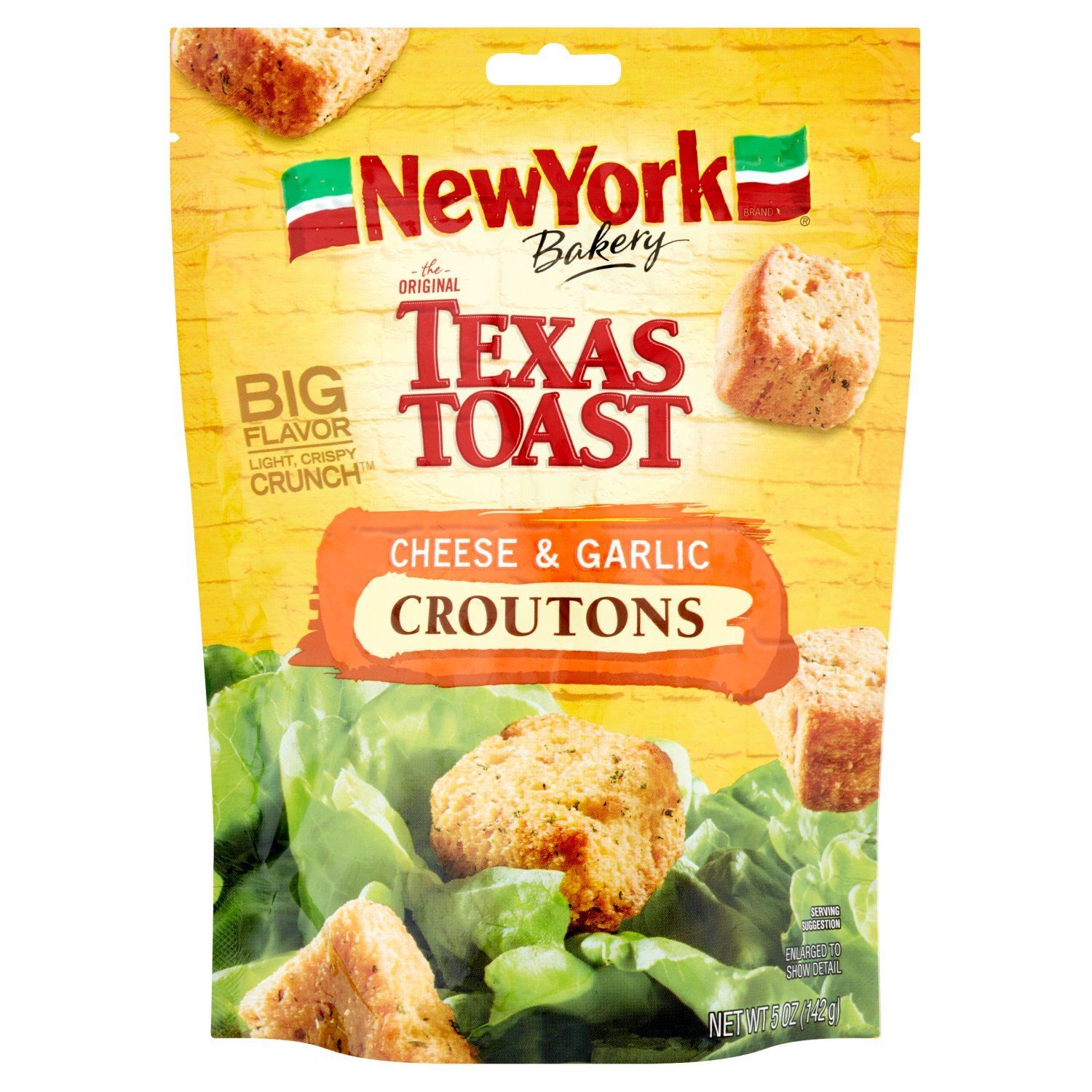 New York Bakery The Original Texas Toast Cheese &amp; Garlic Croutons, 5 oz