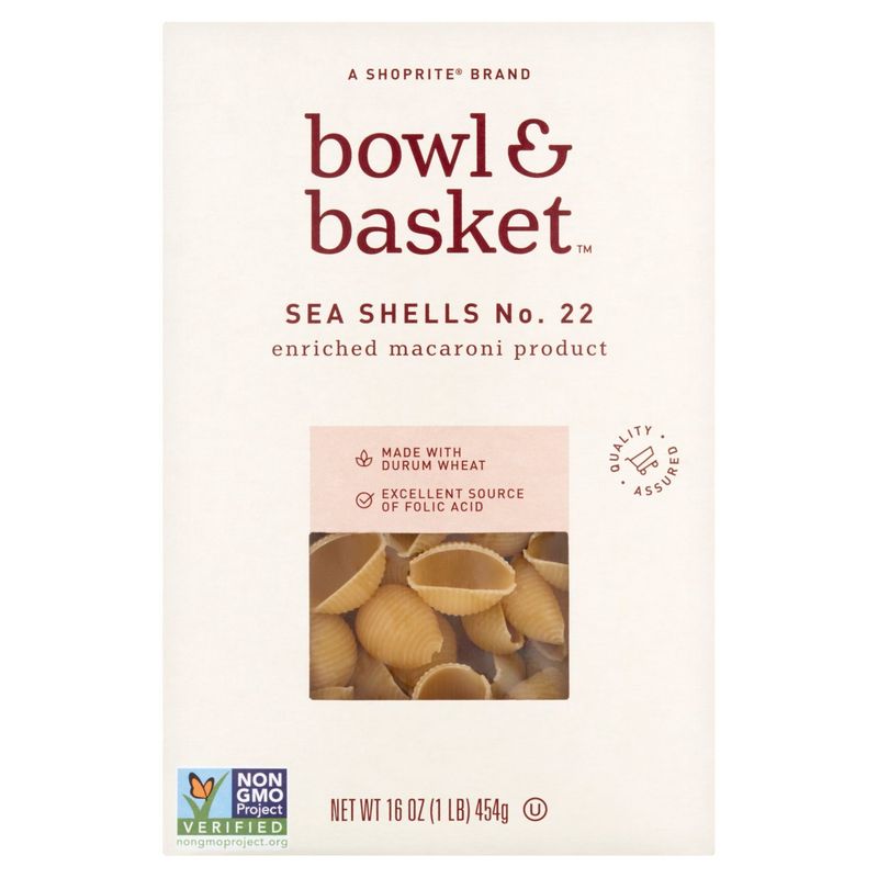 Bowl &amp; Basket Sea Shells No. 22 Pasta, 16 oz