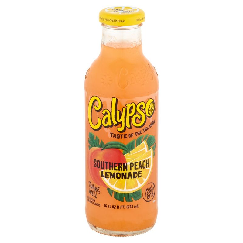Calypso Southern Peach Lemonade Juice, 16 fl oz