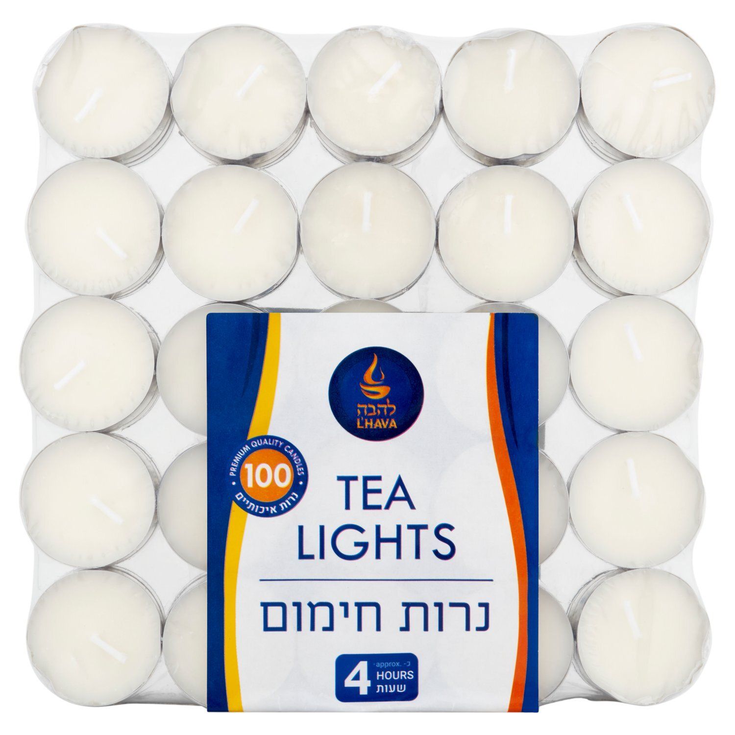 L'Hava Tea Lights Candles, 100 count