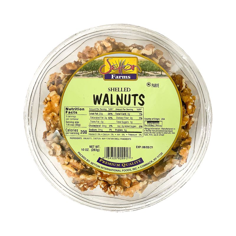 Setton Farms Shelled Walnuts, 18 oz