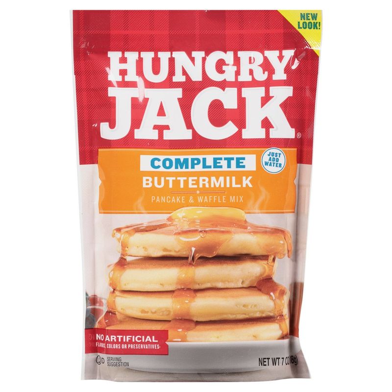 Hungry Jack Complete Buttermilk Pancake &amp; Waffle Mix, 7 oz