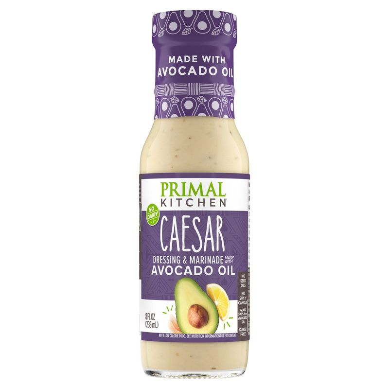 Primal Kitchen Caesar Dressing &amp; Marinade, 8 fl oz