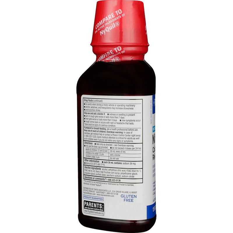 TopCare Nighttime Cold &amp; Flu Relief